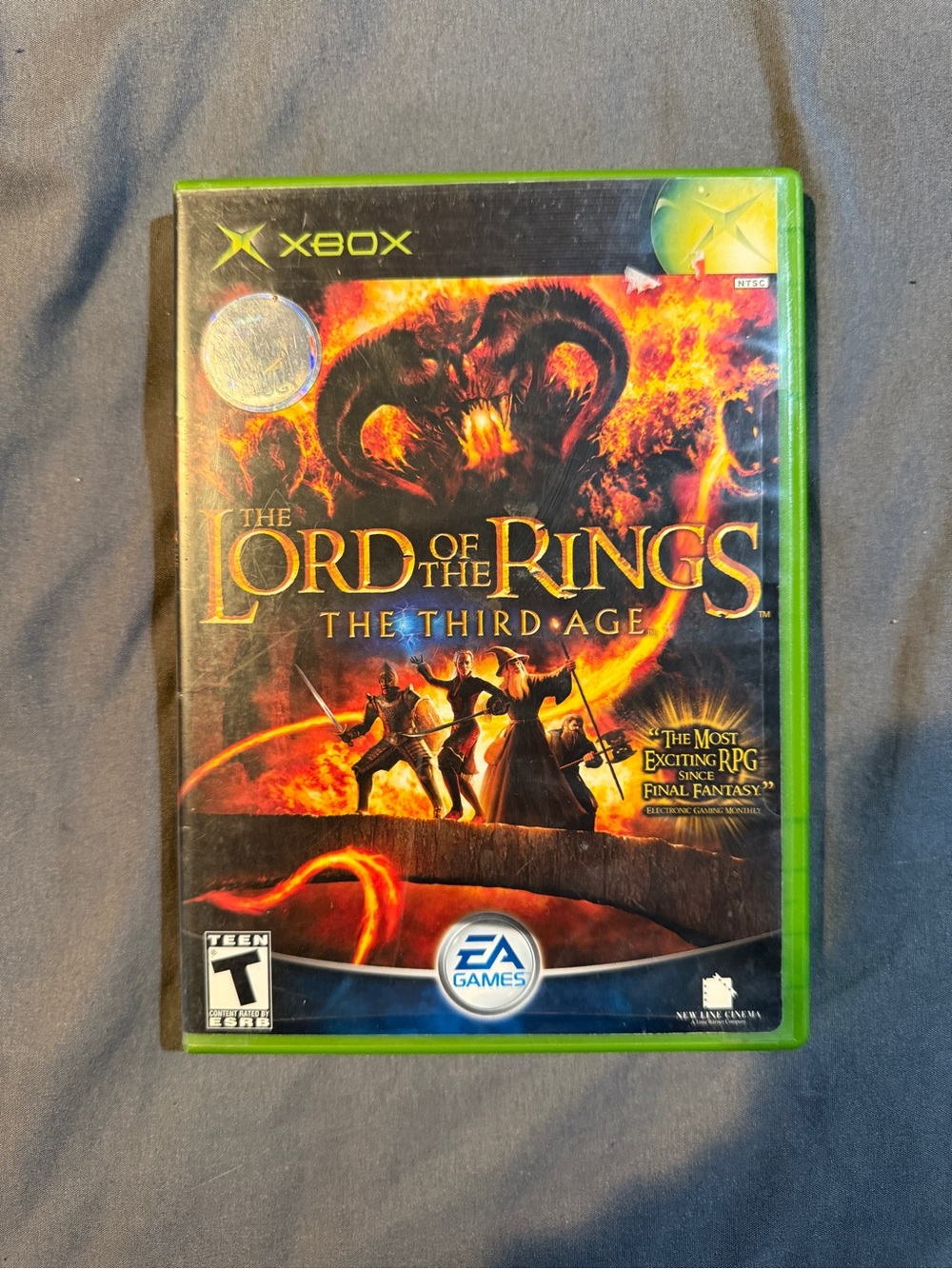 The Lord of the Rings: The Third Age - Xbox (Black, Orange)